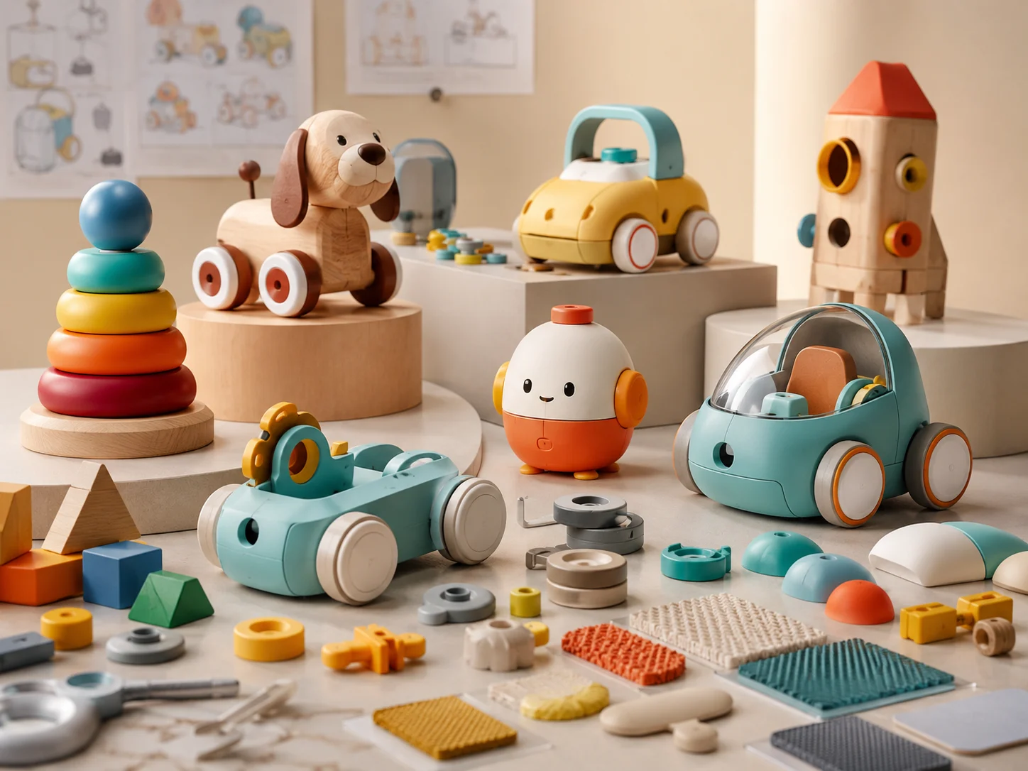 Detail craftsmanship mainan berkualitas untuk anak